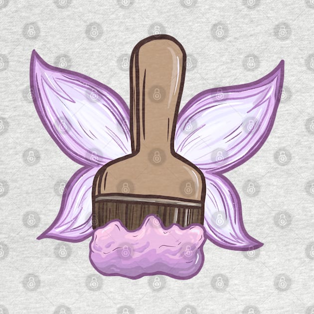 Neopets Faerie Paint Brush by Jewelia